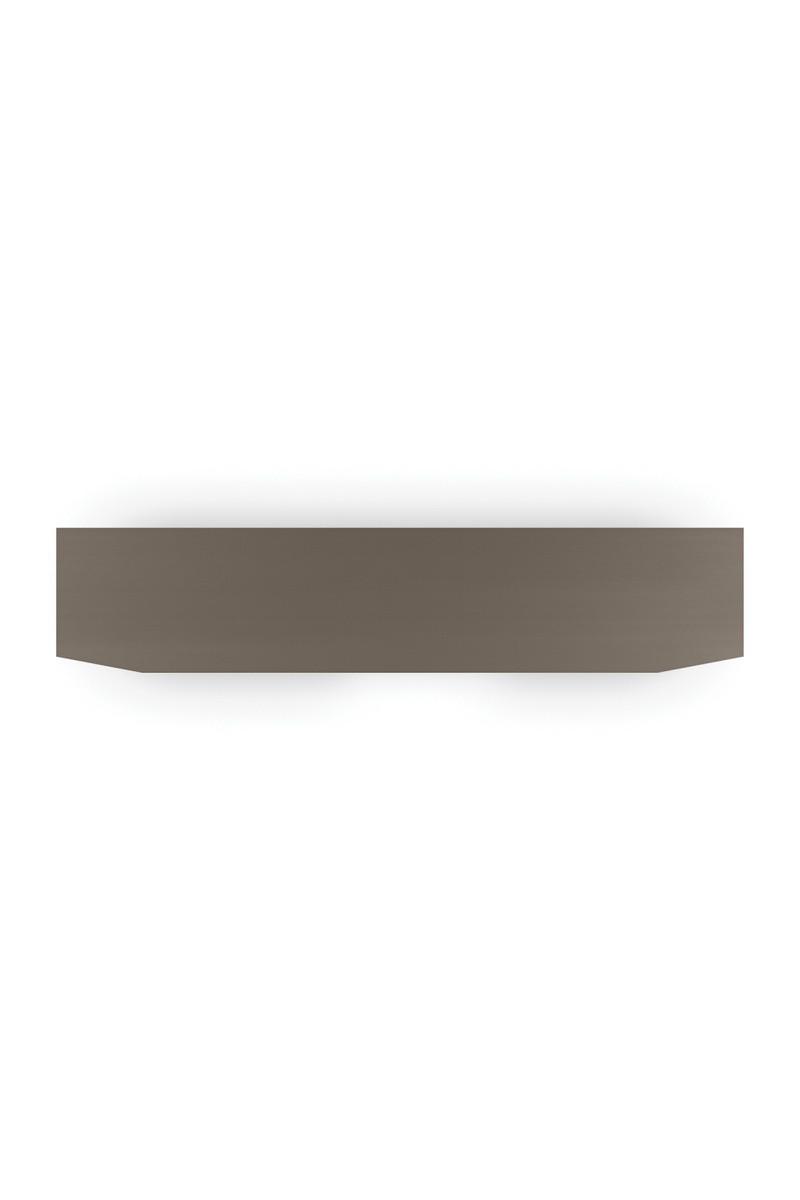 Meuble multimedia moderne metallise | Caracole Axis | OROA.fr