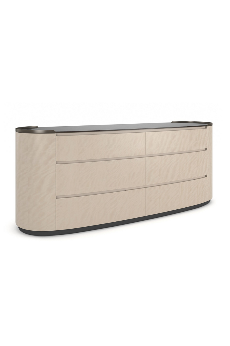 Commode en bois à 6 tiroirs | Caracole Muse | OROA.fr
