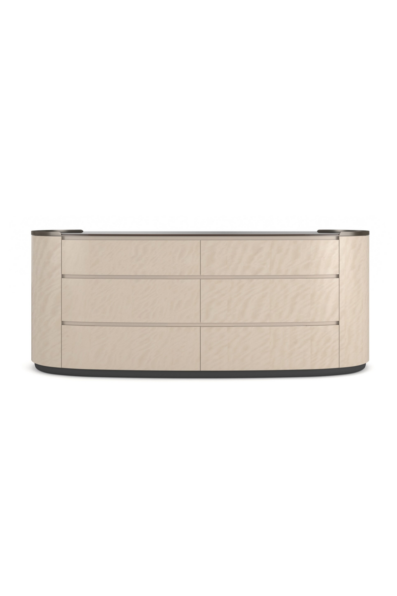 Commode en bois à 6 tiroirs | Caracole Muse | OROA.fr