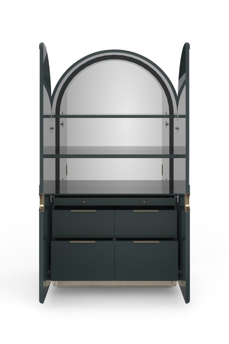 Cabinet arqué à 2 portes | Caracole Gelee | Meubleluxe.fr