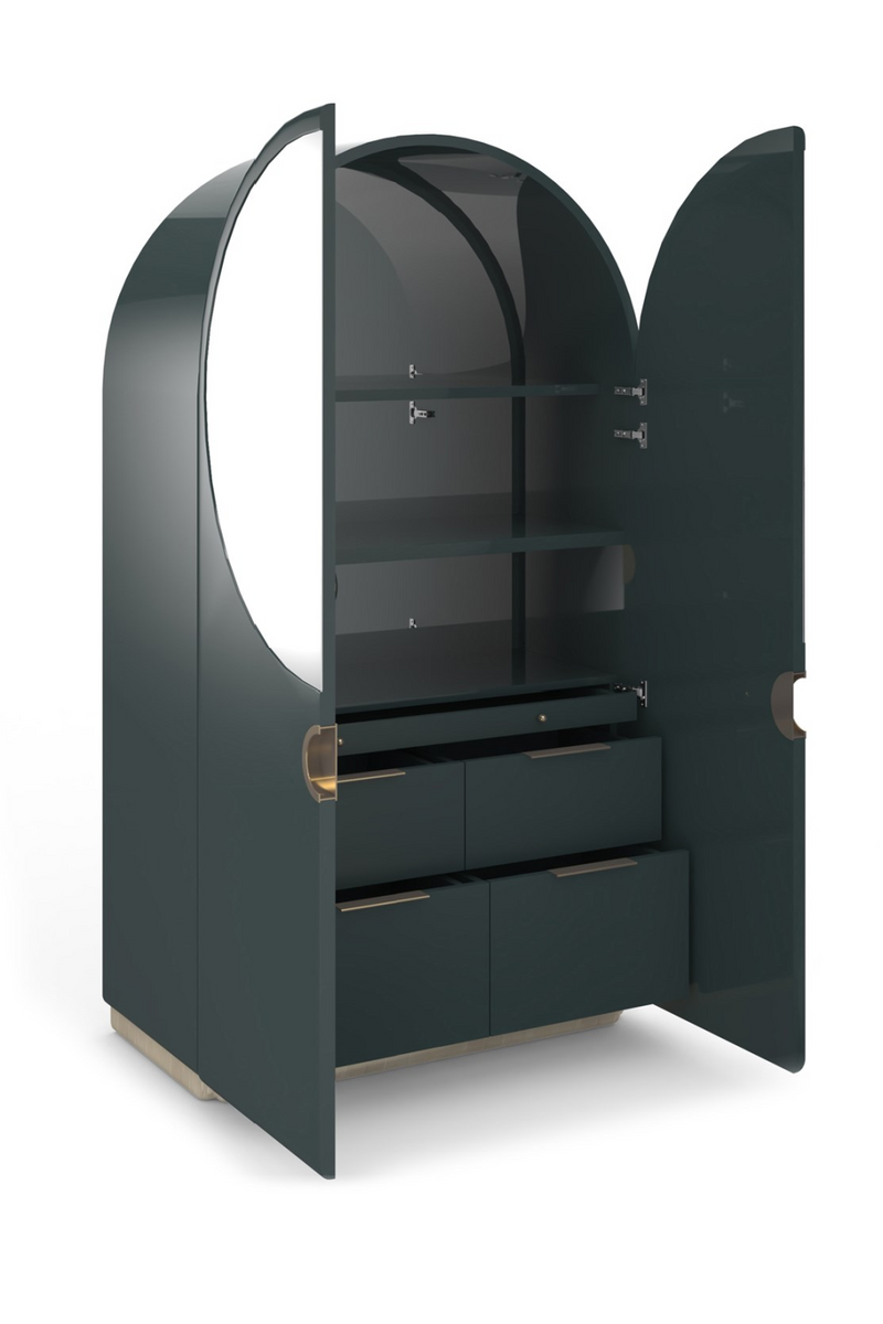 Cabinet arqué à 2 portes | Caracole Gelee | Meubleluxe.fr