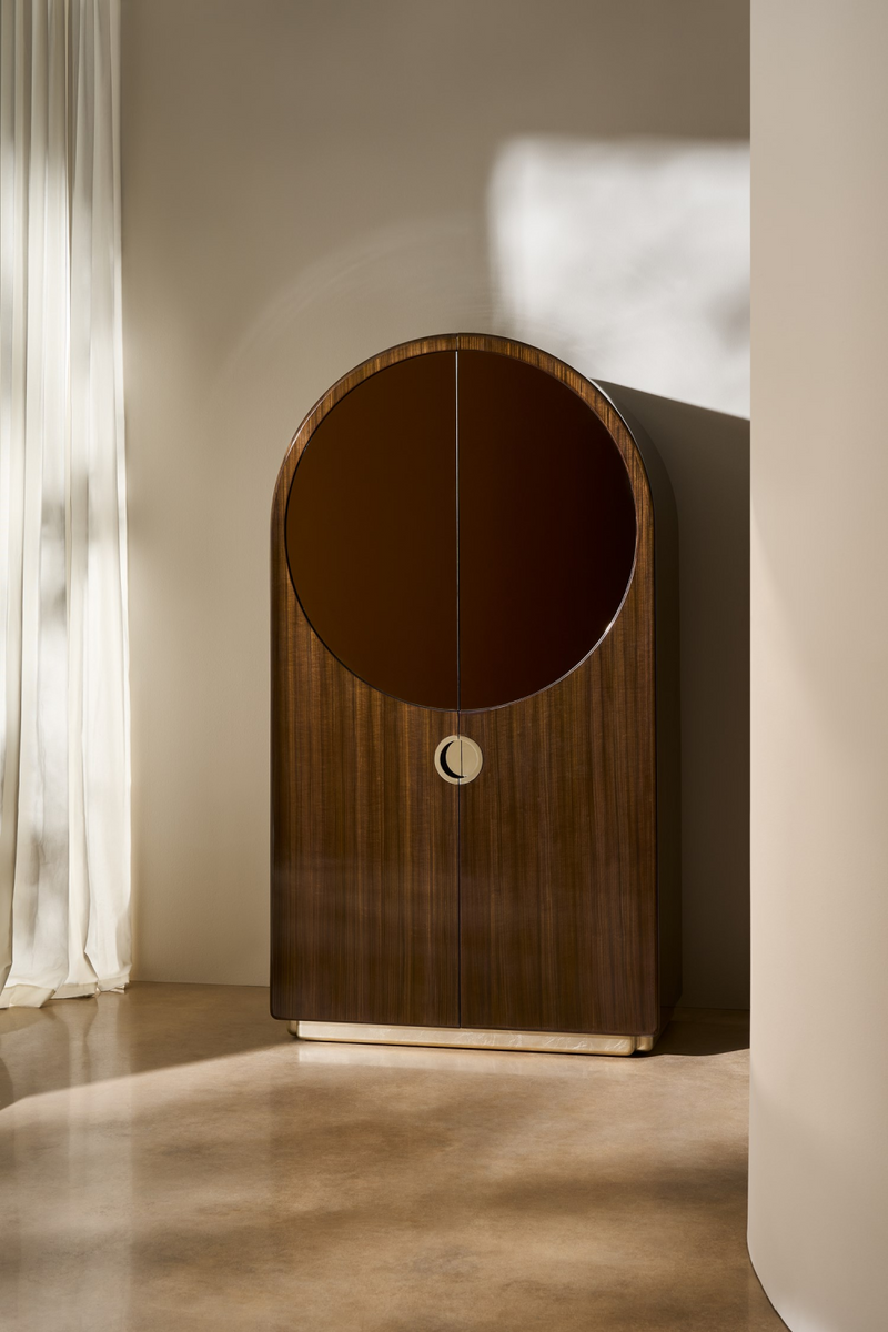 Cabinet arqué à 2 portes | Caracole Gelee | Meubleluxe.fr