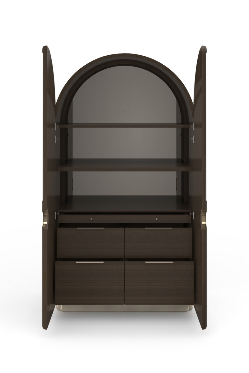 Cabinet arqué à 2 portes | Caracole Gelee | Meubleluxe.fr