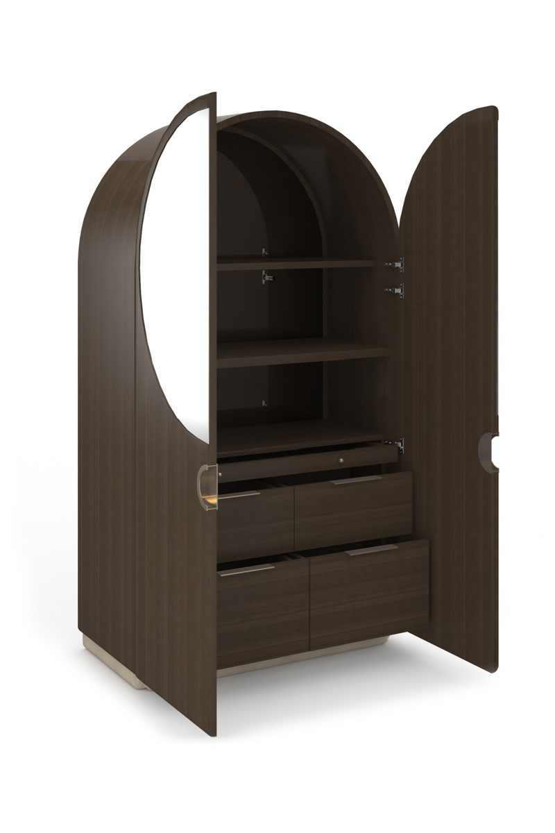 Cabinet arqué à 2 portes | Caracole Gelee | Meubleluxe.fr