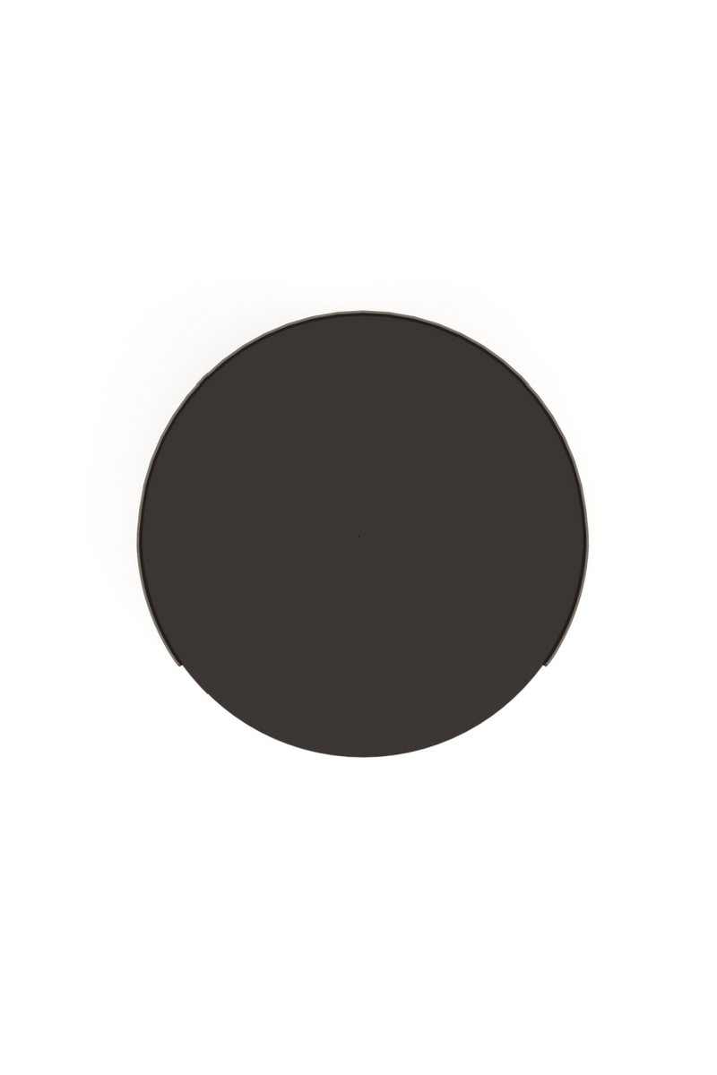 Table de nuit ronde à 2 tiroirs | Caracole Muse | OROA.fr