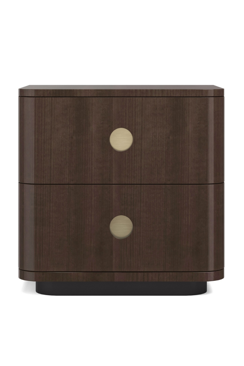 Table de nuit en bois brun | Caracole Bachelor | OROA.fr