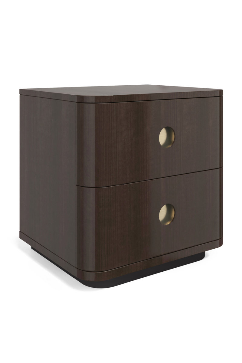 Table de nuit en bois brun | Caracole Bachelor | OROA.fr