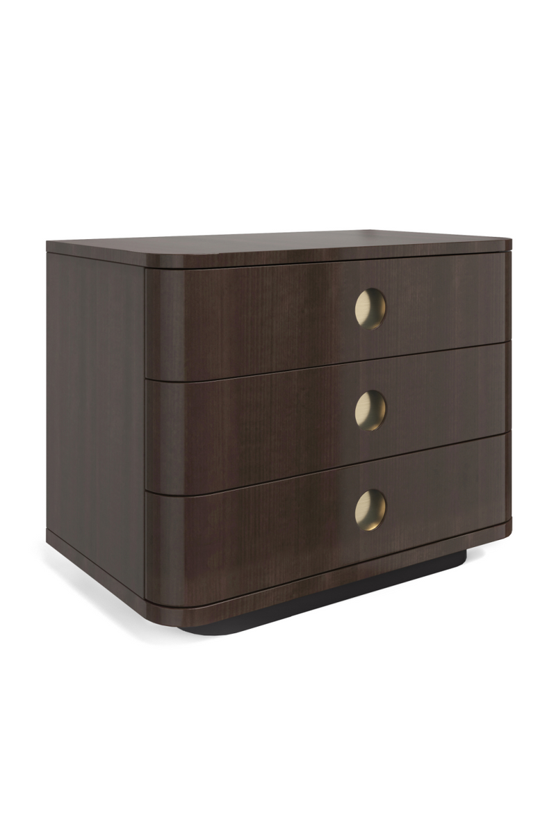 Table de nuit en bois brun | Caracole Bachelor | OROA.fr