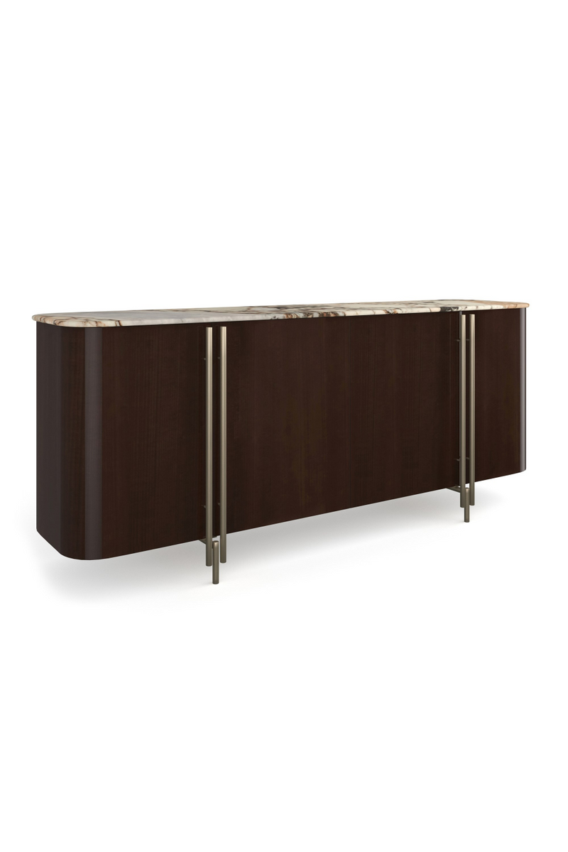 Buffet ovale à 4 portes | Caracole Vena | OROA.fr