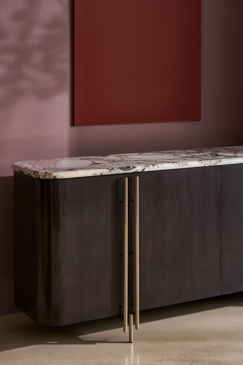 Buffet ovale à 4 portes | Caracole Vena | OROA.fr