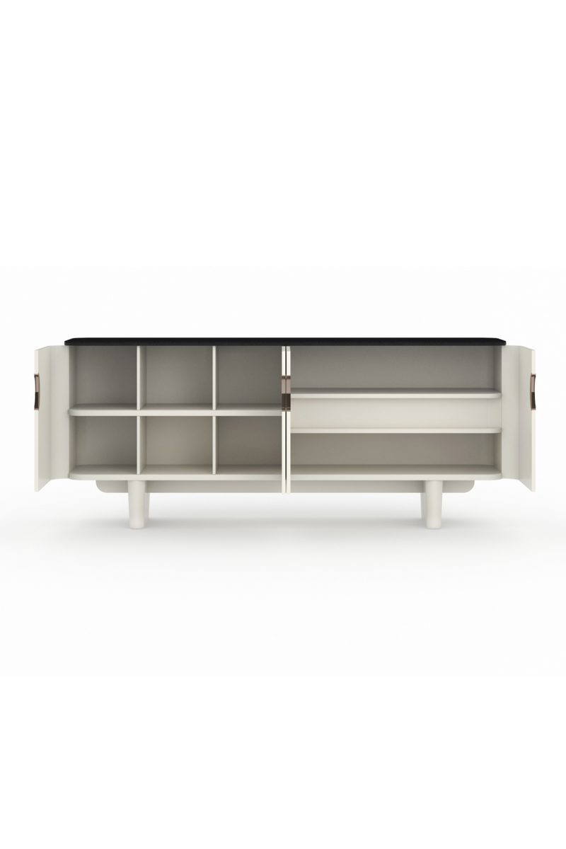Buffet blanc à 4 portes | Caracole Paragon | OROA.fr