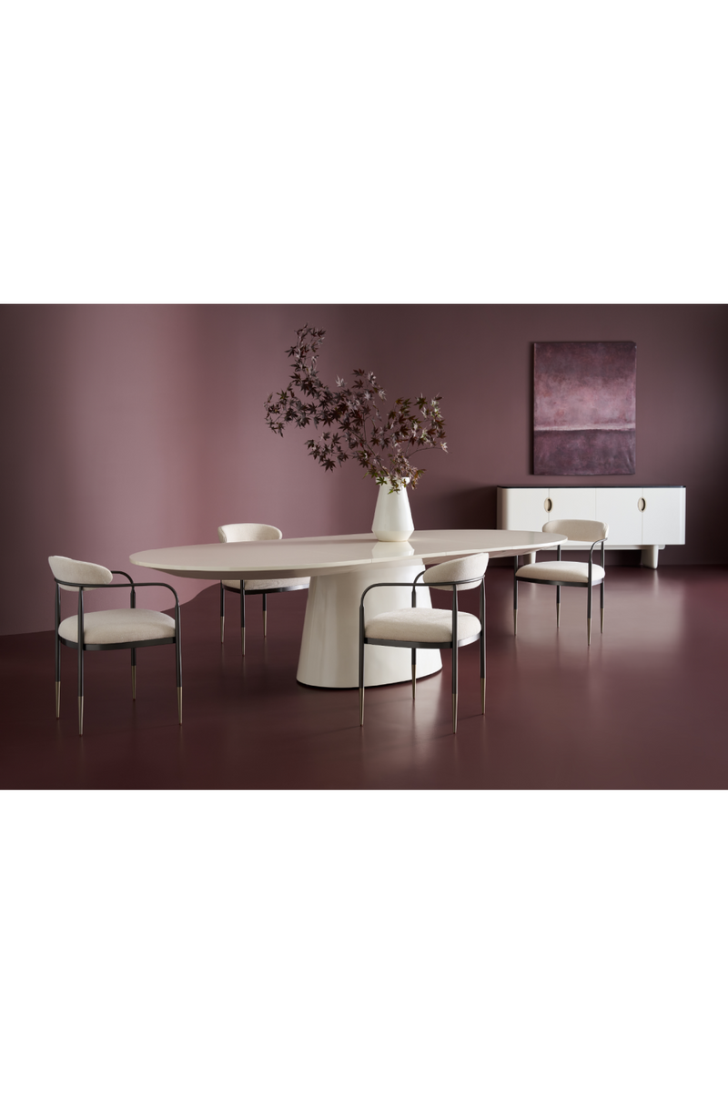 Buffet blanc à 4 portes | Caracole Paragon | OROA.fr