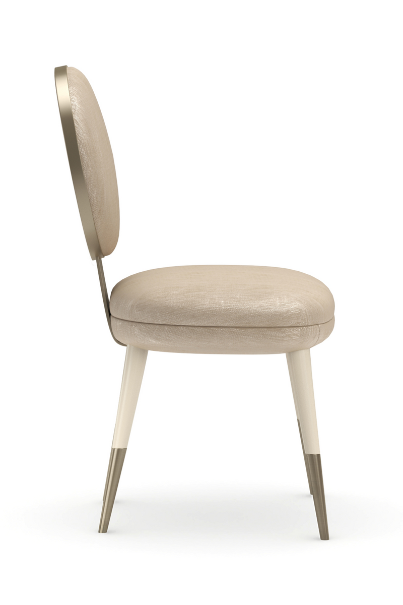 Chaise de salle à manger or clair | Caracole Apollo