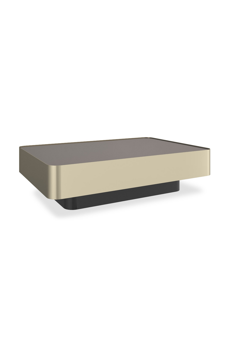 Table basse bronze fumé | Caracole Periphery | OROA.fr