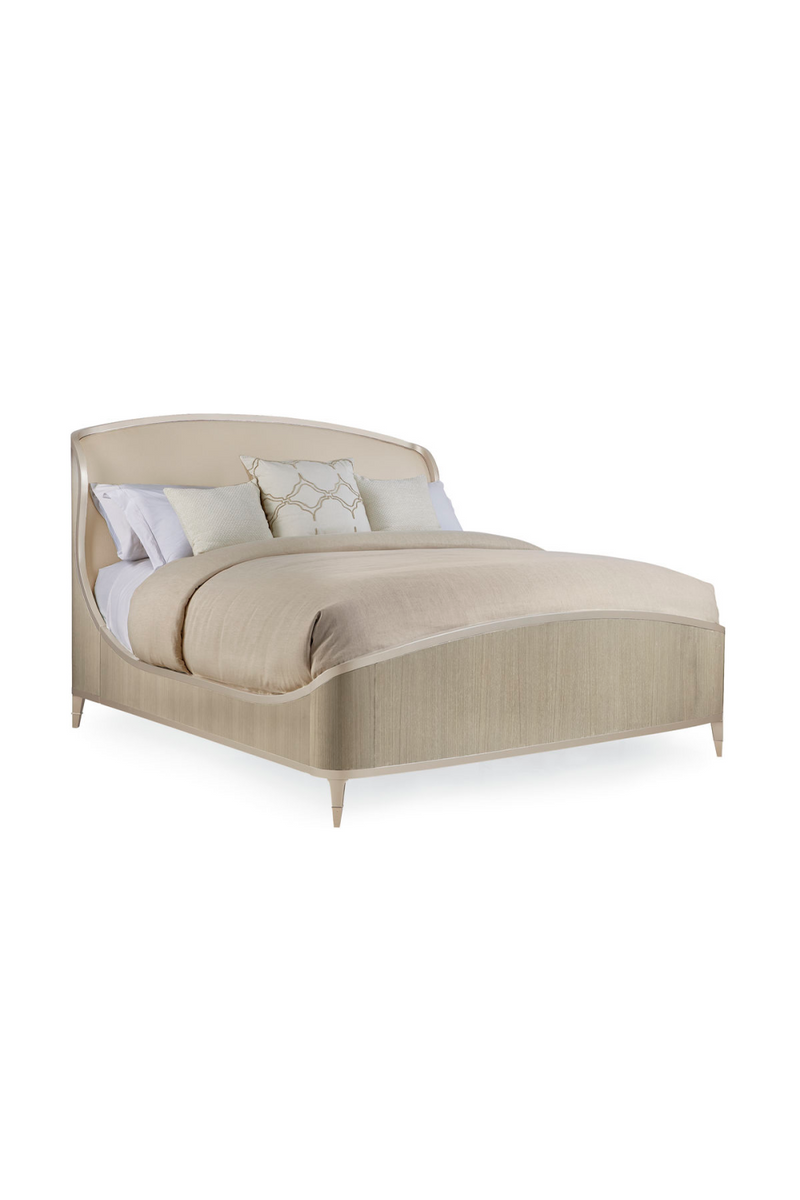 Lit en bois de Koto champagne | Caracole Good night sleep | Meubleluxe.fr