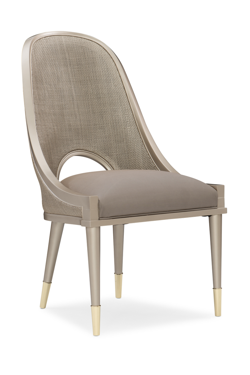 Chaise de Salle à Manger à Dossier Découpé | Caracole Cane I Join You | OROA.fr
