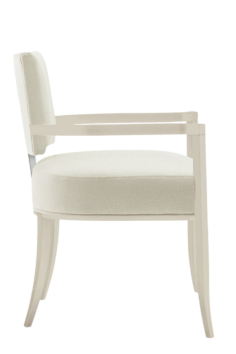 Chaise de salle à manger blanche moderne | Caracole Places Réservées | Oroa.fr