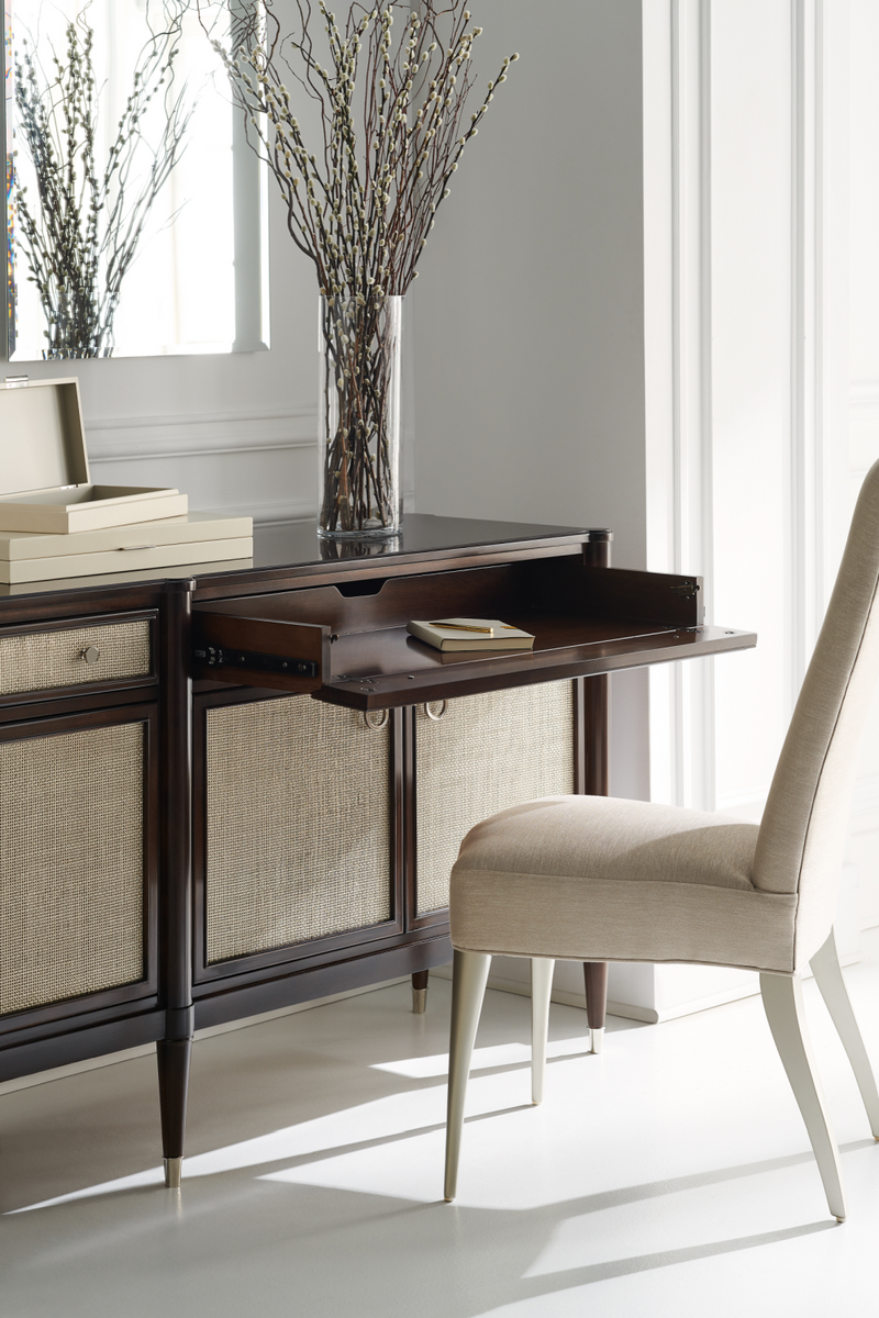 Chaise de salle à manger moderne minimaliste (2) | Caracole Socially Acceptable | Oroa.fr