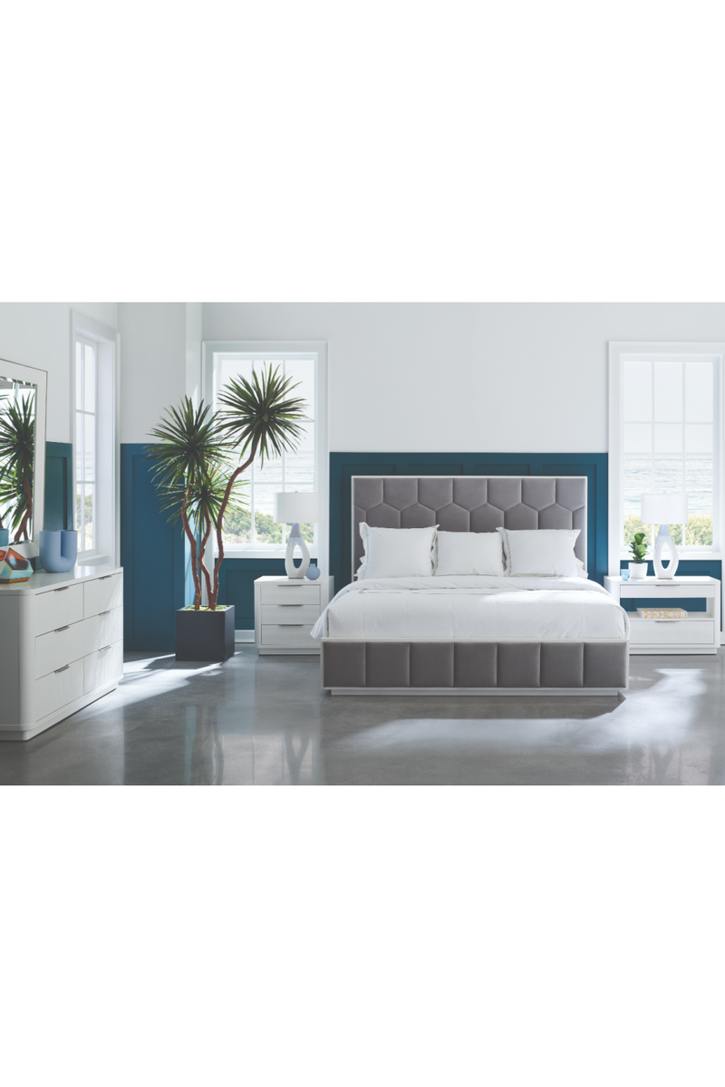 Ottoman en Velours à Imprimé Léopard | Caracole Soft Touch | Oroa.fr