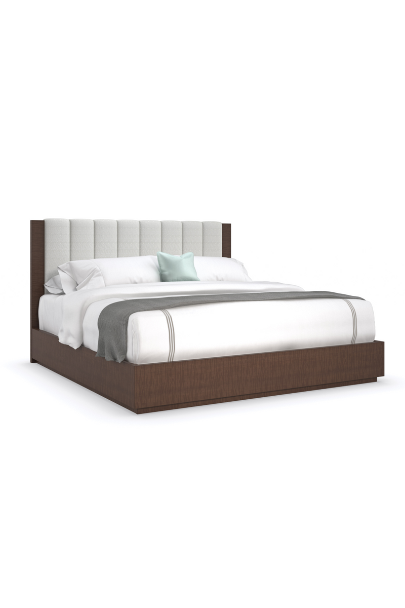 Lit classique marron California King | Caracole Passion Intérieure | OROA.fr
