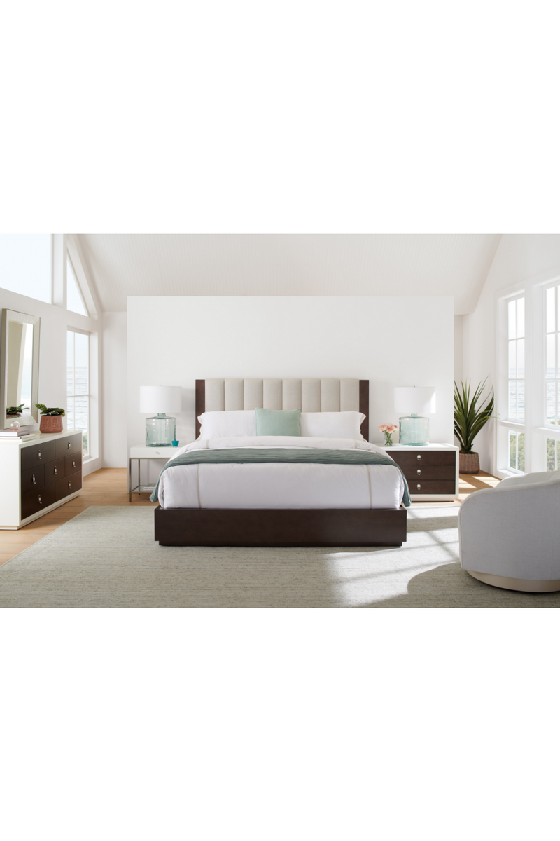 Lit classique marron California King | Caracole Passion Intérieure | OROA.fr