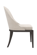 Chaise d’appoint courbée beige | Caracole Natural Choice | OROA.fr