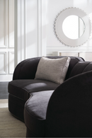 Miroir rond écru | Caracole Helios | Meubleluxe.fr