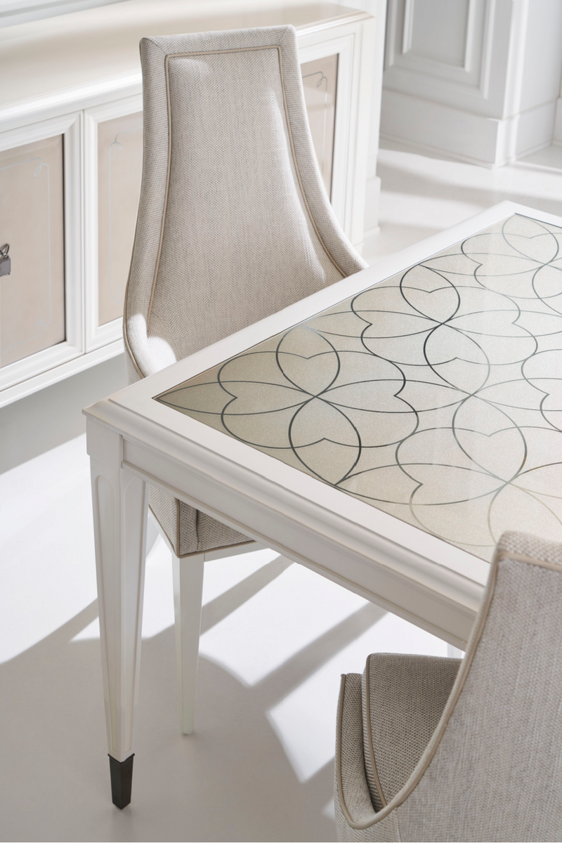 Chaise d’Appoint Effilée Blanc Cassé | Caracole Tall Order | OROA.fr
