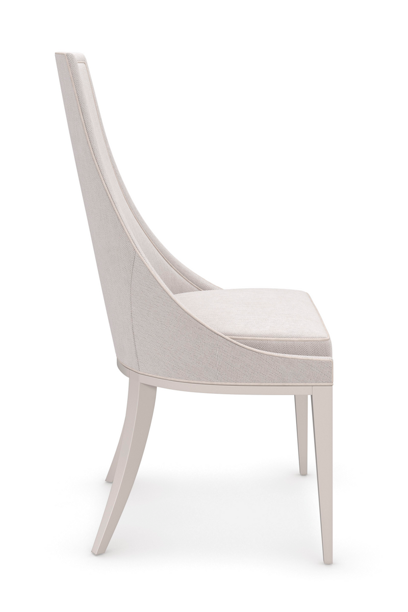 Chaise d’Appoint Effilée Blanc Cassé | Caracole Tall Order | OROA.fr
