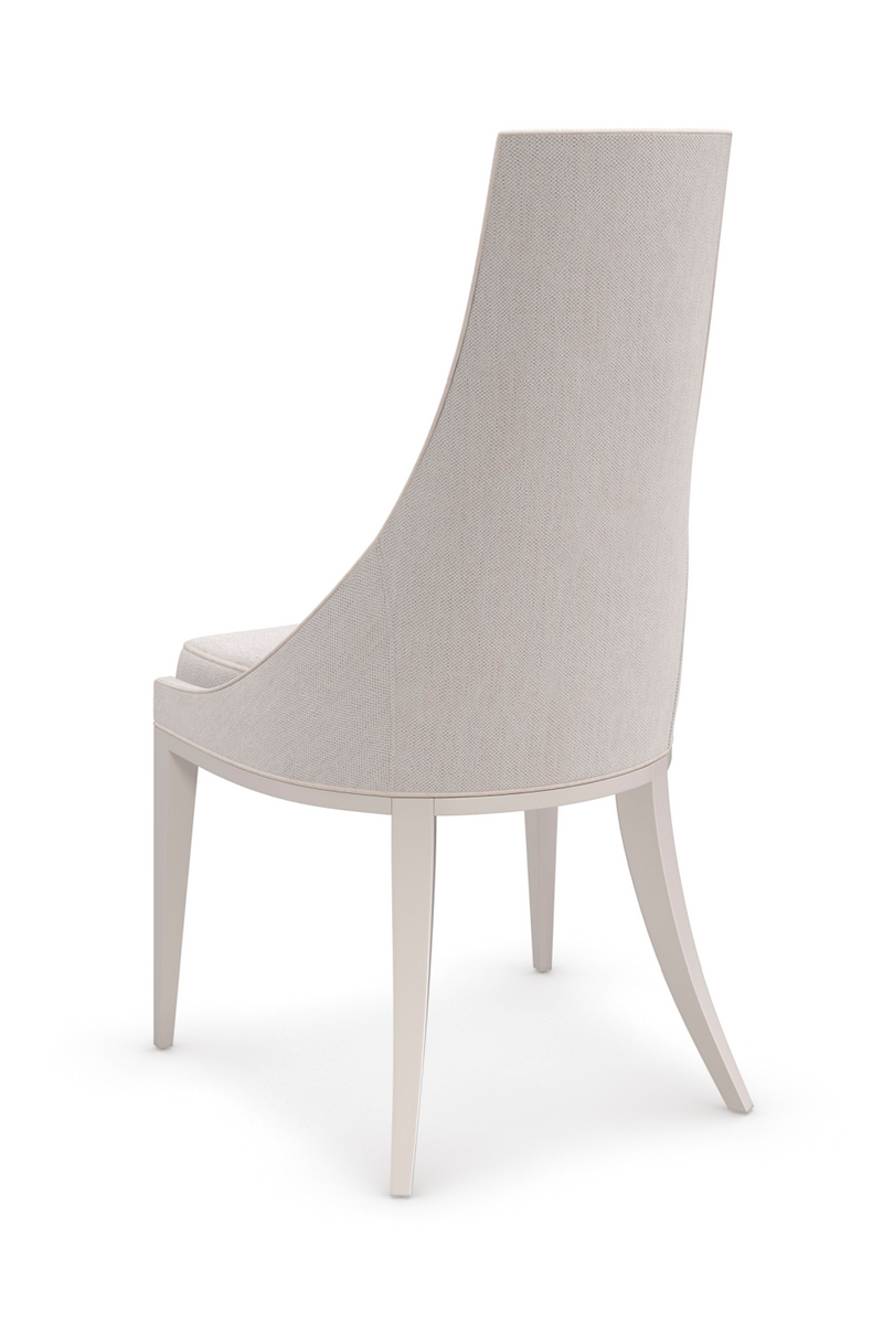 Chaise d’Appoint Effilée Blanc Cassé | Caracole Tall Order | OROA.fr