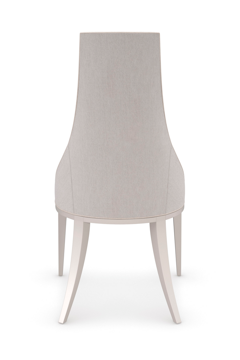 Chaise d’Appoint Effilée Blanc Cassé | Caracole Tall Order | OROA.fr