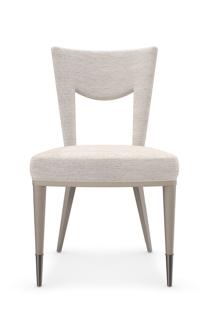 Chaise de salle à manger à dossier ouvert | Caracole Strata | Meubleluxe.fr
