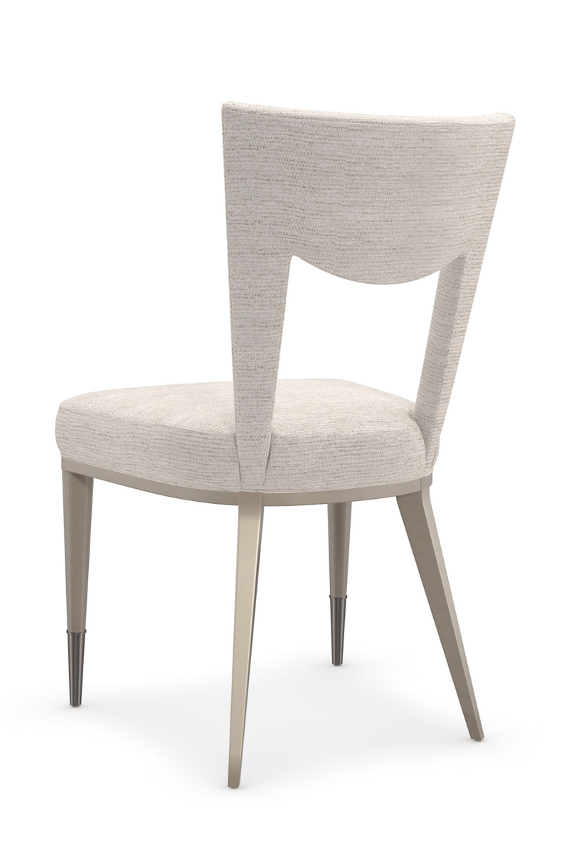 Chaise de salle à manger à dossier ouvert | Caracole Strata | Meubleluxe.fr