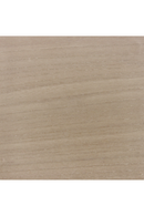 Table basse carrée en bronze et travertin | Caracole Cartesian | Meubleluxe.fr