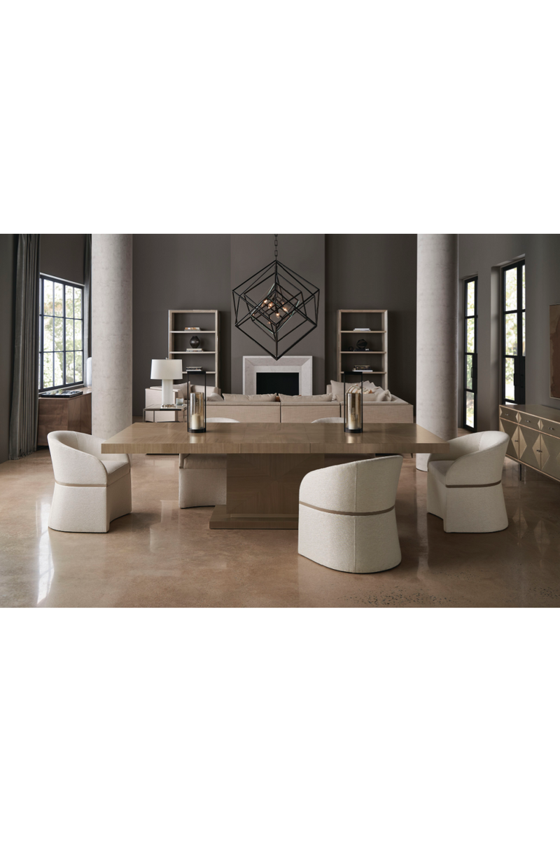 Mocha Maple Wood Sideboard | Caracole Daybreak