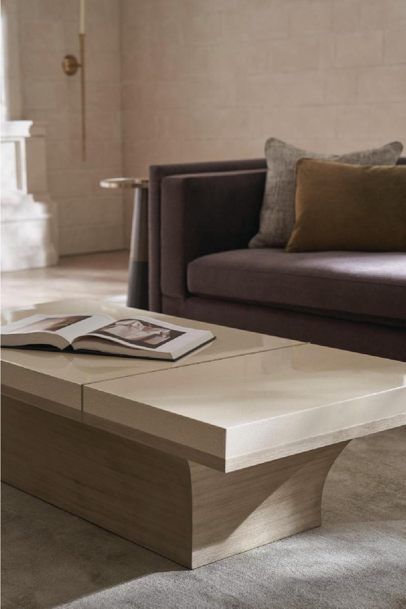 Table basse rectangulaire en bois | Caracole Full Break | Meubleluxe.fr