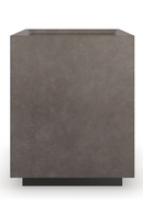 Table d'appoint en verre et bois moka | Caracole Dark Matter | Meubleluxe.fr