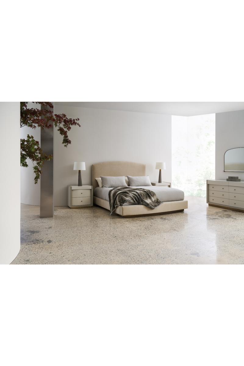 Commode Blanche à 8 Tiroirs | Caracole Calais | OROA.fr