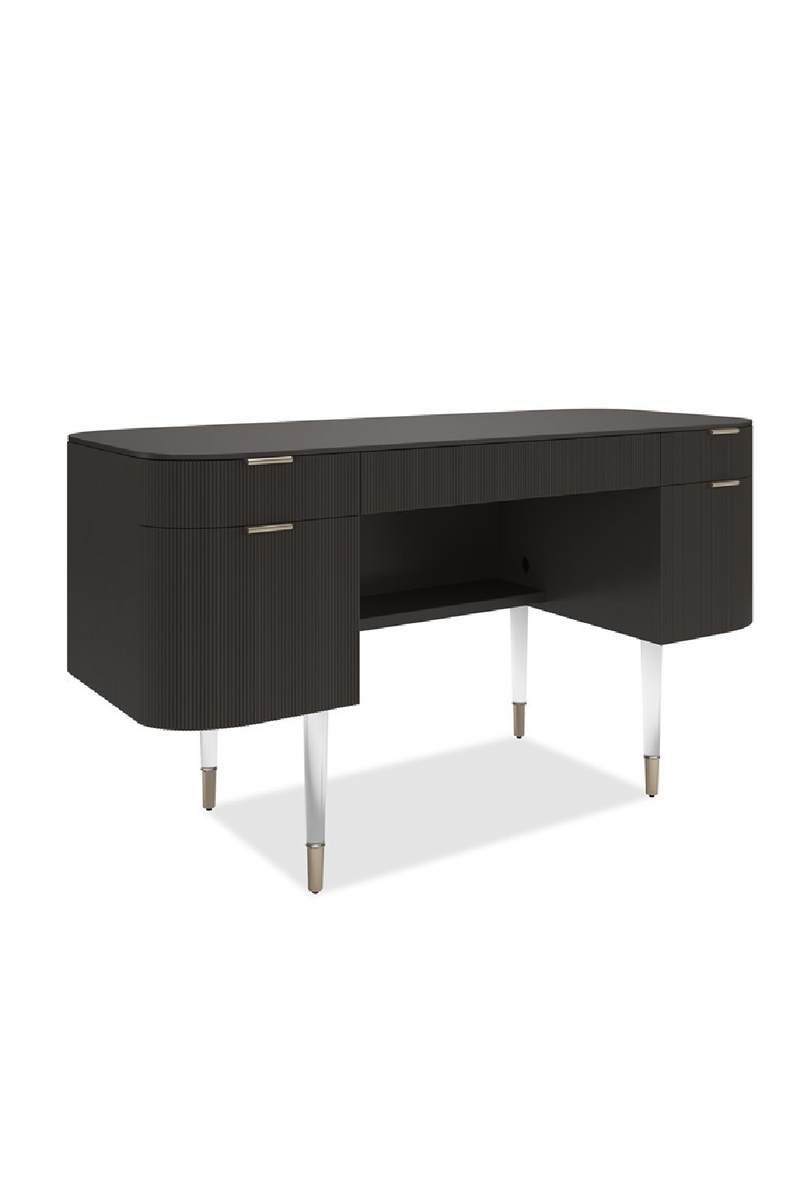 Bureau à 2 Tiroirs Strié | Caracole Lady Love | OROA.fr