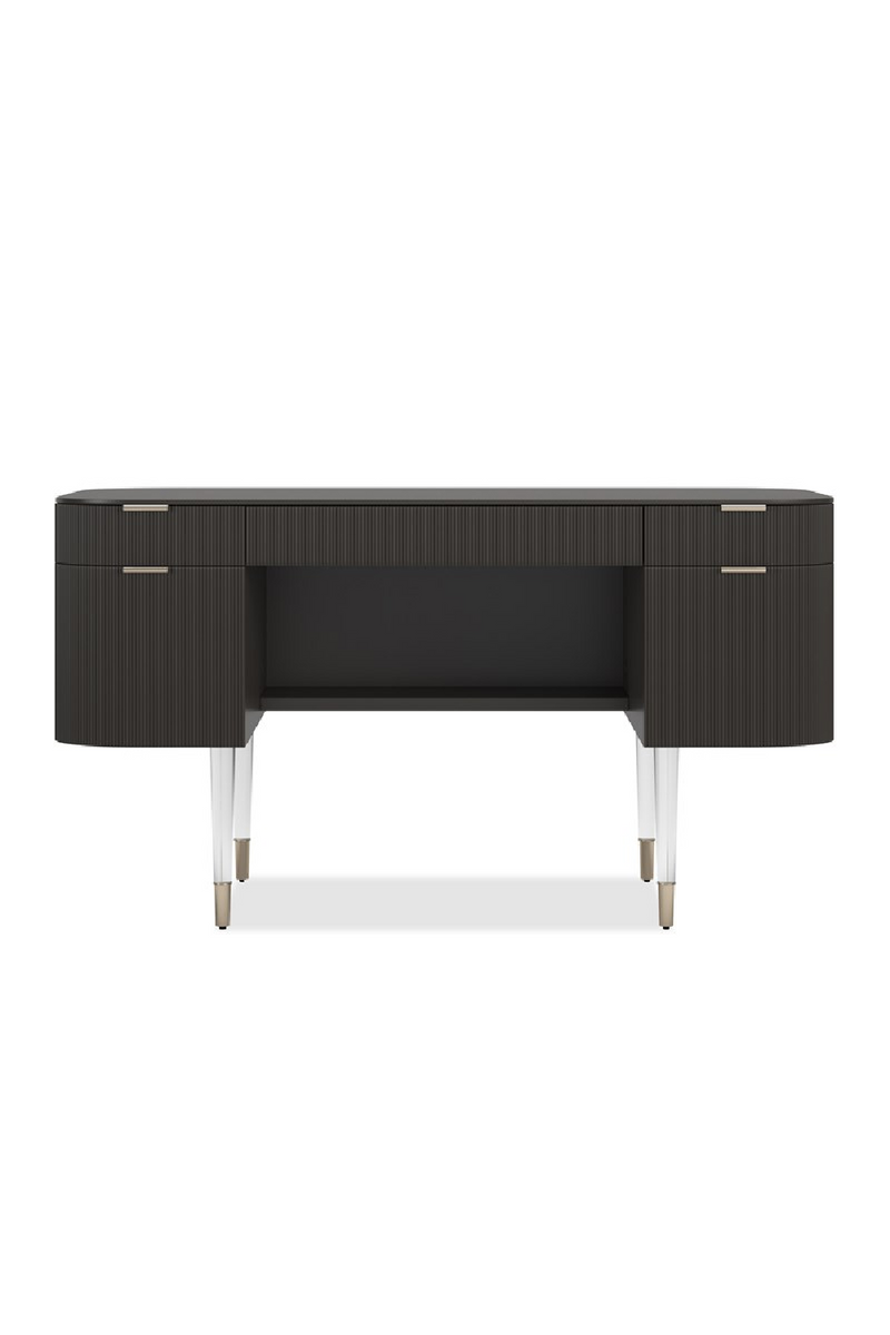 Bureau à 2 Tiroirs Strié | Caracole Lady Love | OROA.fr