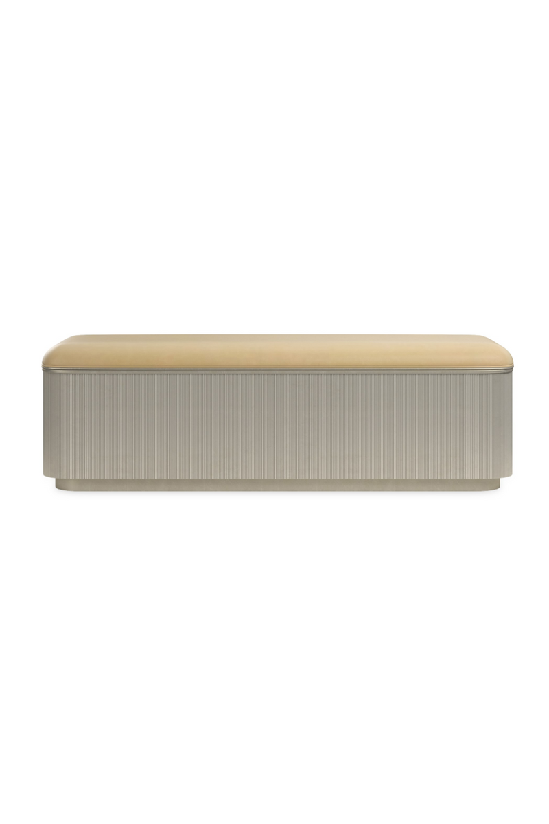 Banc de Lit Coffre en Cuir | Caracole For The Love Of Bed Bench | Meubleluxe.fr