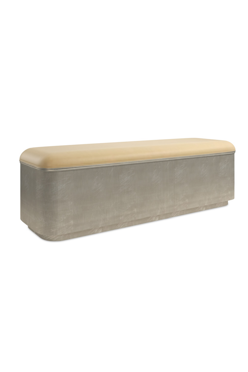 Banc de Lit Coffre en Cuir | Caracole For The Love Of Bed Bench | Meubleluxe.fr