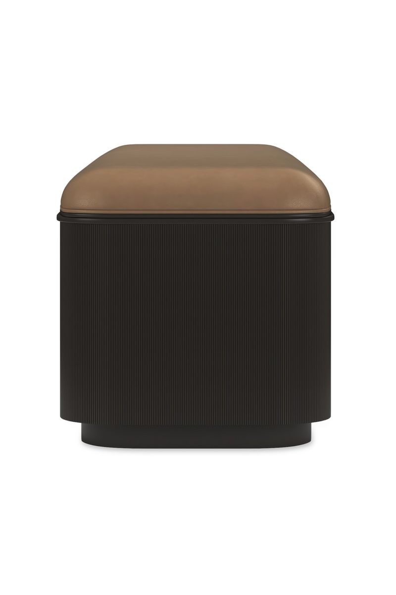 Banc de Lit Coffre en Cuir | Caracole For The Love Of Bed Bench | Meubleluxe.fr