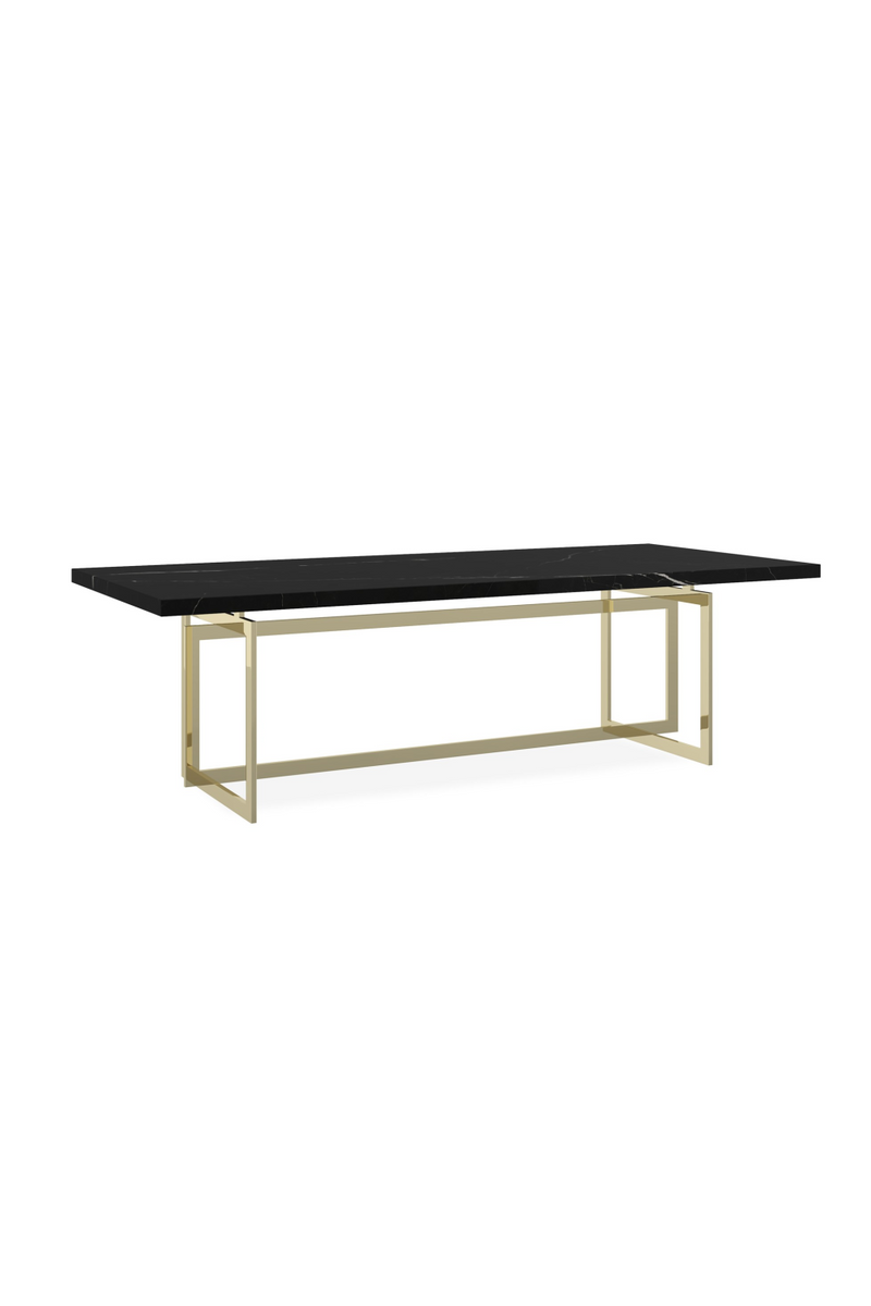 Table à manger avec plateau en marbre | Caracole Wish You Were Here | OROA.fr