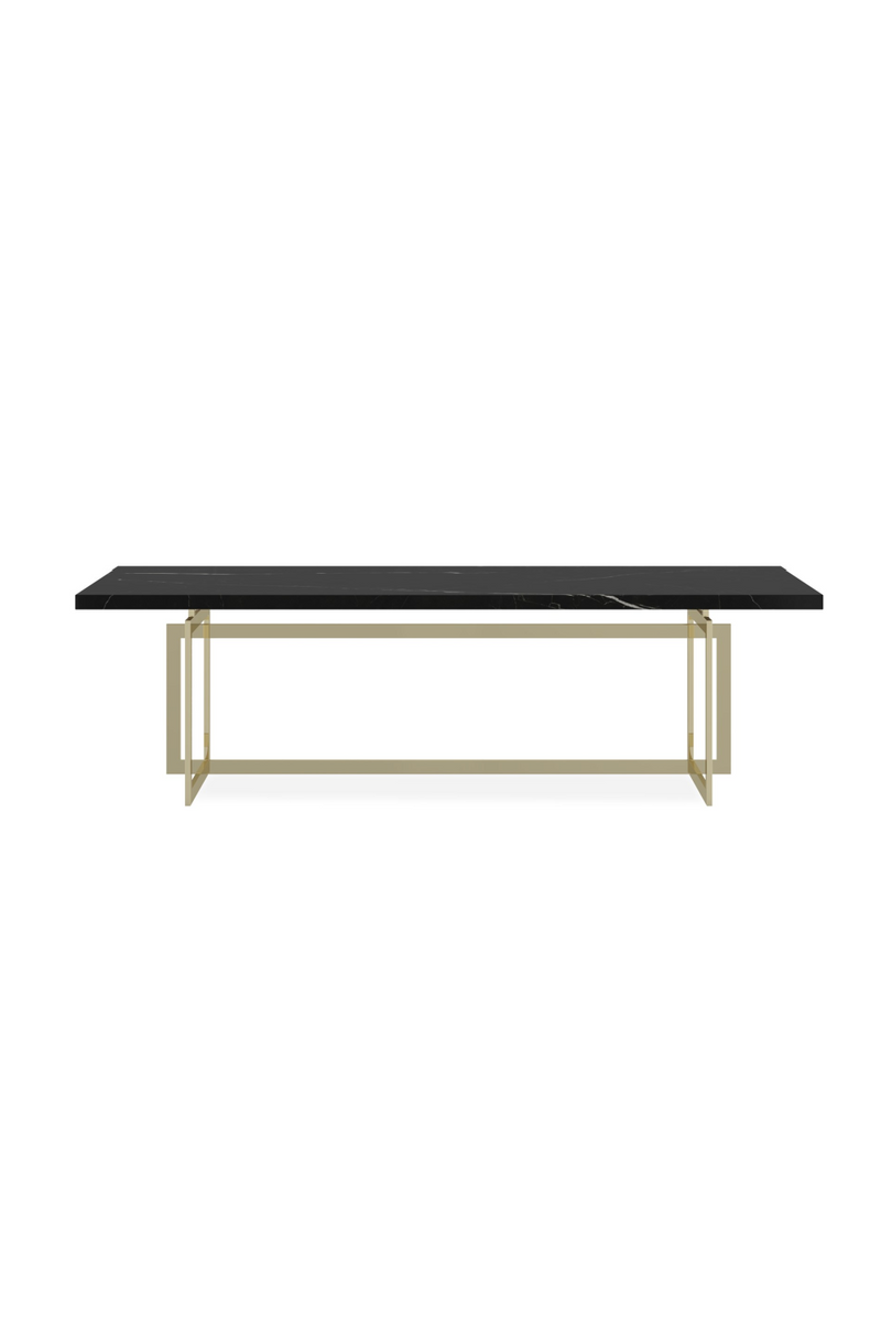 Table à manger avec plateau en marbre | Caracole Wish You Were Here | OROA.fr