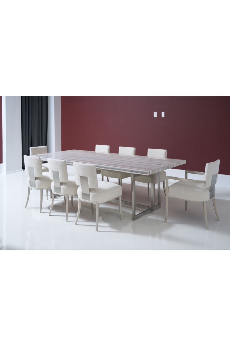 Table à Manger avec Plateau en Grès | Caracole Wish You Were Here | OROA.fr