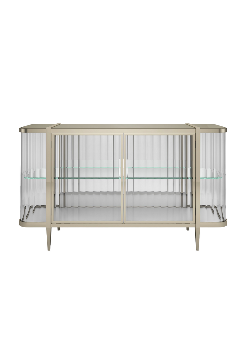 Buffet 2 Portes avec Miroir Ondulé | Caracole Stop And Stare | OROA.fr