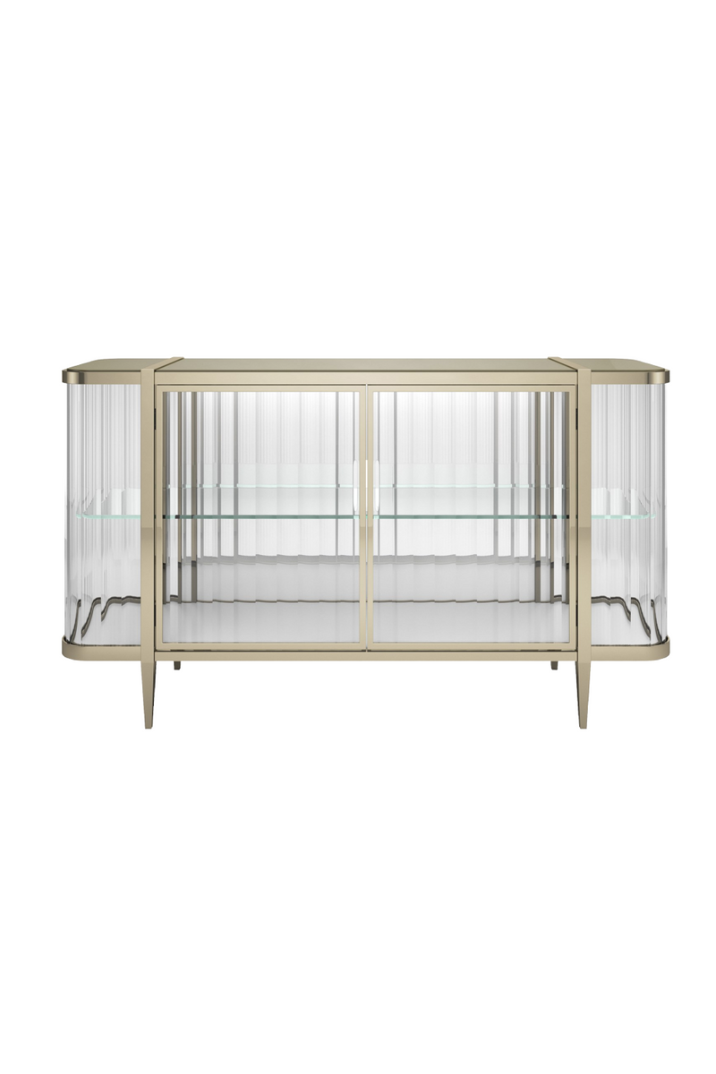 Buffet 2 Portes avec Miroir Ondulé | Caracole Stop And Stare | OROA.fr