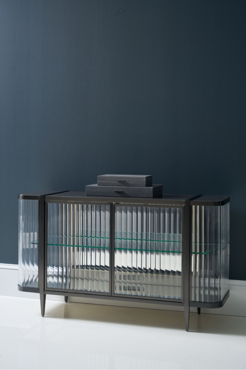 Buffet 2 Portes avec Miroir Ondulé | Caracole Stop And Stare | OROA.fr