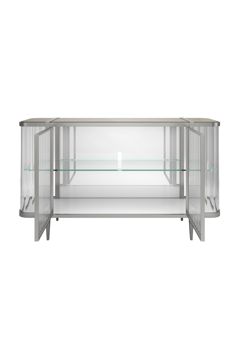 Buffet 2 Portes avec Miroir Ondulé | Caracole Stop And Stare | OROA.fr